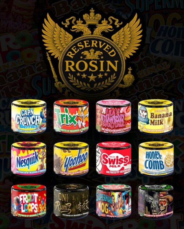 HASH HOLES AND DONUTS FEATURED RESERVED ROSIN EXCLUSIVE DROP