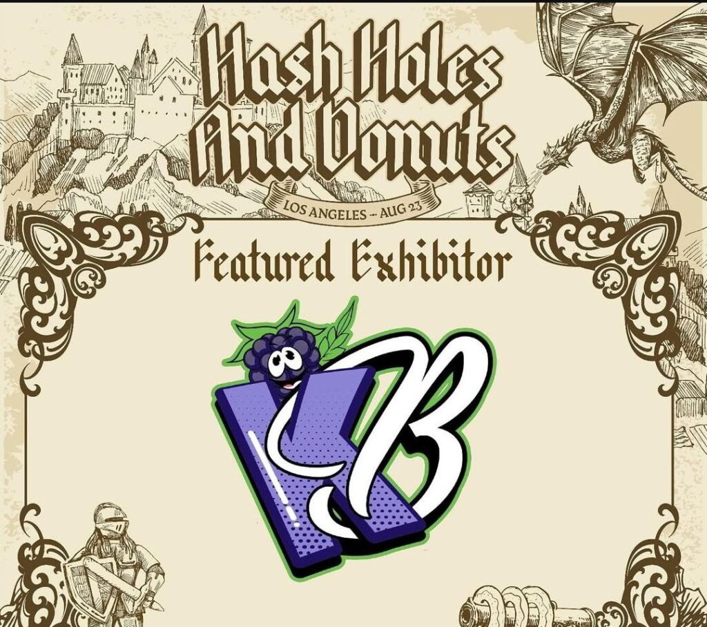 HASH HOLES AND DONUTS EVENT EXCLUSIVE DROP KAPOW BERRIES PRODUCTS