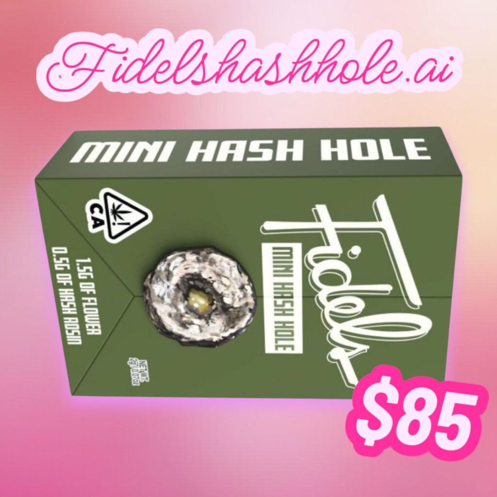 FIDELS HASH HOLES AND DONUTS
